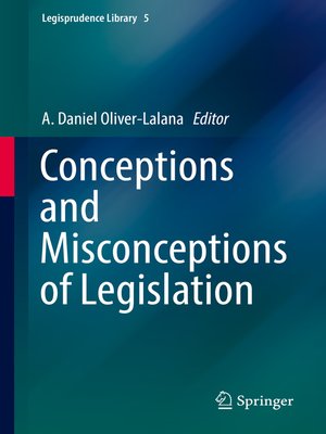 cover image of Conceptions and Misconceptions of Legislation